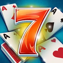 Скачать взломанную 7 Solitaire (Солитер)  [МОД Unlimited Money] - стабильная версия apk на Андроид