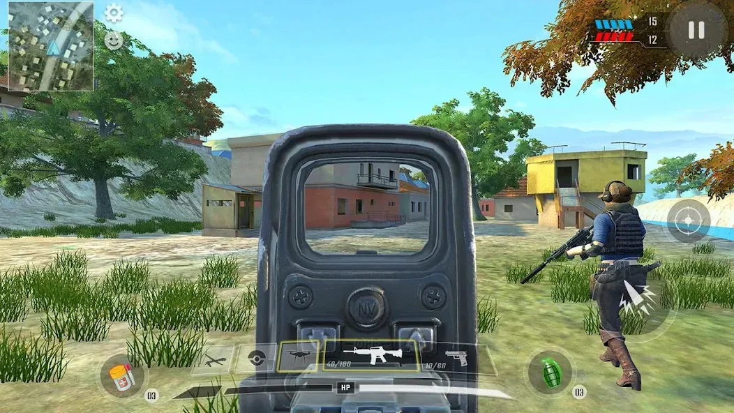 Commando War Army Game Offline  [МОД Menu] Screenshot 5