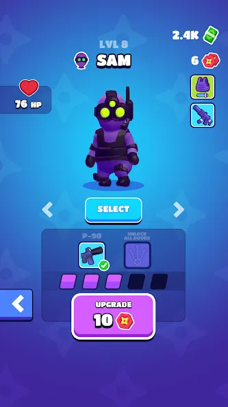 Stealth Master: Assassin Ninja (Стил Мастер)  [МОД Много денег] Screenshot 2