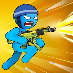 Скачать взломанную Stick Shooter: Battle Game (Стик Шутер)  [МОД Все открыто] - полная версия apk на Андроид