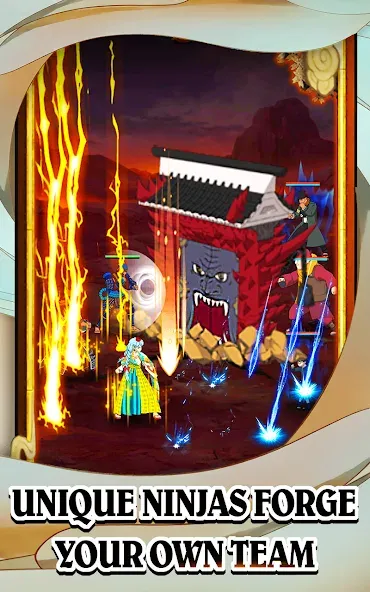 Ultimate Ninja AFK (Ултимейт Ниндзя АФК)  [МОД Все открыто] Screenshot 3