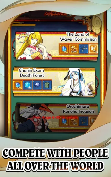 Ultimate Ninja AFK (Ултимейт Ниндзя АФК)  [МОД Все открыто] Screenshot 4