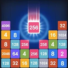 Взлом Drop Merge : Number Puzzle (Дроп Мердж)  [МОД Меню] - стабильная версия apk на Андроид