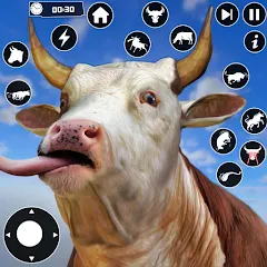Взлом Scary Cow Simulator Rampage (Скари)  [МОД Бесконечные монеты] - последняя версия apk на Андроид