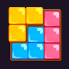 Взломанная Block King - Brain Puzzle Game (Блок Кинг)  [МОД Mega Pack] - полная версия apk на Андроид