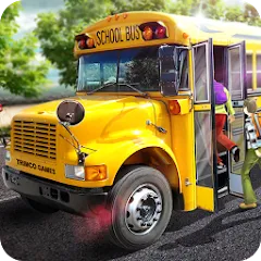 Скачать взломанную School Bus 16  [МОД Unlocked] - последняя версия apk на Андроид