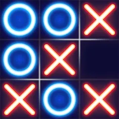 Скачать взлом Tic Tac Toe - Offline XOXO (Тиктактое)  [МОД Меню] - стабильная версия apk на Андроид