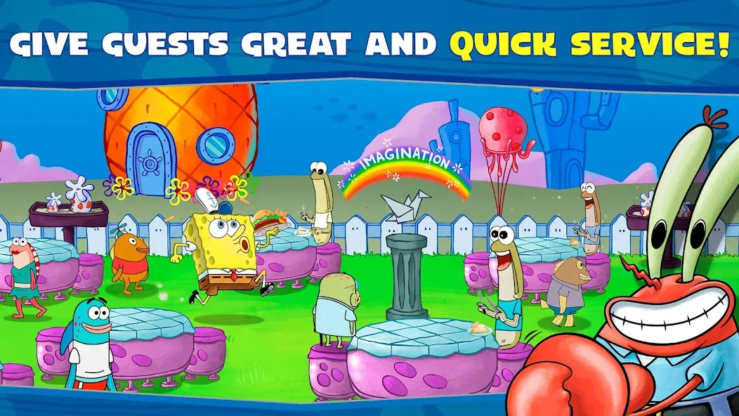 SpongeBob: Krusty Cook-Off  [МОД Mega Pack] Screenshot 3