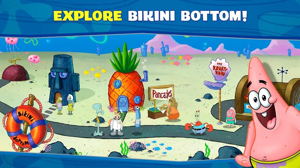 SpongeBob: Krusty Cook-Off  [МОД Mega Pack] Screenshot 4