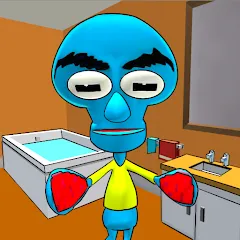 Скачать взлом Squid Neighbor. Sponge Escape  [МОД Unlocked] - полная версия apk на Андроид