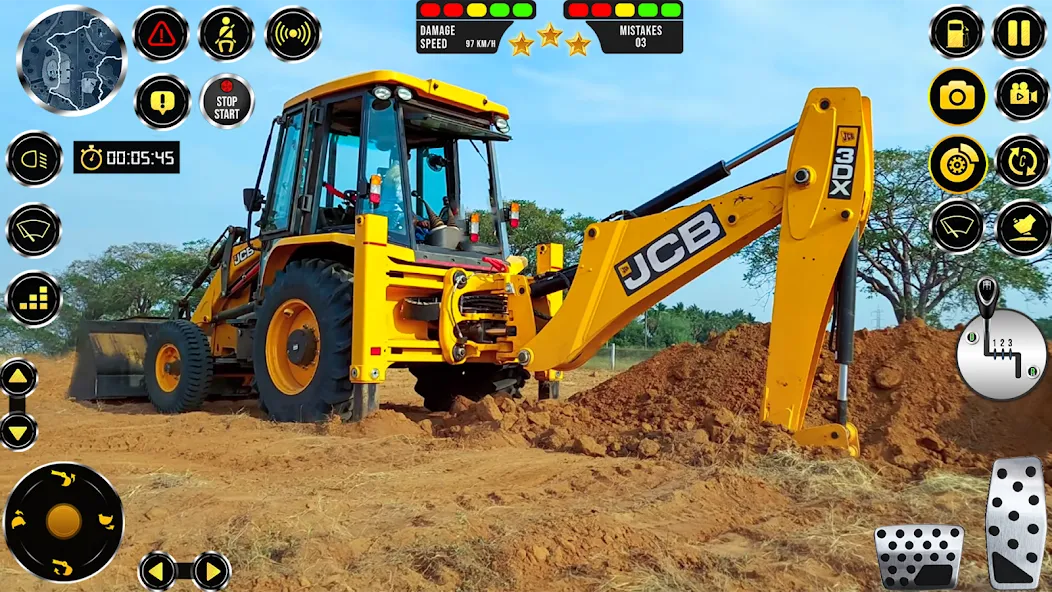 JCB Excavator Construction 3D  [МОД Unlimited Money] Screenshot 5