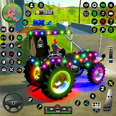 Скачать взлом Tractor Farming Games 2023  [МОД Menu] - последняя версия apk на Андроид