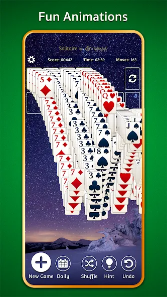 Solitairescapes (Солитерэскейпс)  [МОД Бесконечные монеты] Screenshot 2