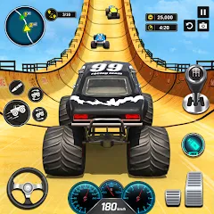 Скачать взломанную Monster Truck Games- Car Games  [МОД Меню] - стабильная версия apk на Андроид