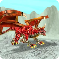 Скачать взлом Dragon Sim Online: Be A Dragon  [МОД Mega Pack] - полная версия apk на Андроид
