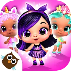 Взломанная Giggle Babies - Toddler Care (Гигл Бебис)  [МОД Menu] - стабильная версия apk на Андроид