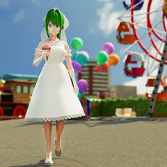 Взломанная Anime School Girl Simulator 3D  [МОД Меню] - полная версия apk на Андроид