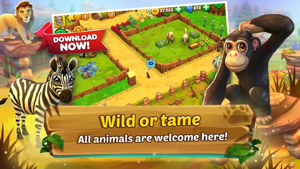 Zoo 2: Animal Park (Зу 2)  [МОД Все открыто] Screenshot 3