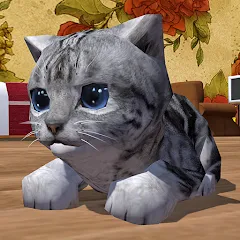Скачать взлом Cute Pocket Cat 3D (Сьют Покет Кэт 3Д)  [МОД Unlocked] - последняя версия apk на Андроид