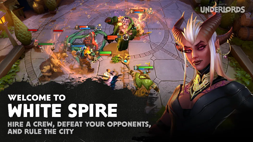 Dota Underlords (Дота Андерлордс)  [МОД Меню] Screenshot 1