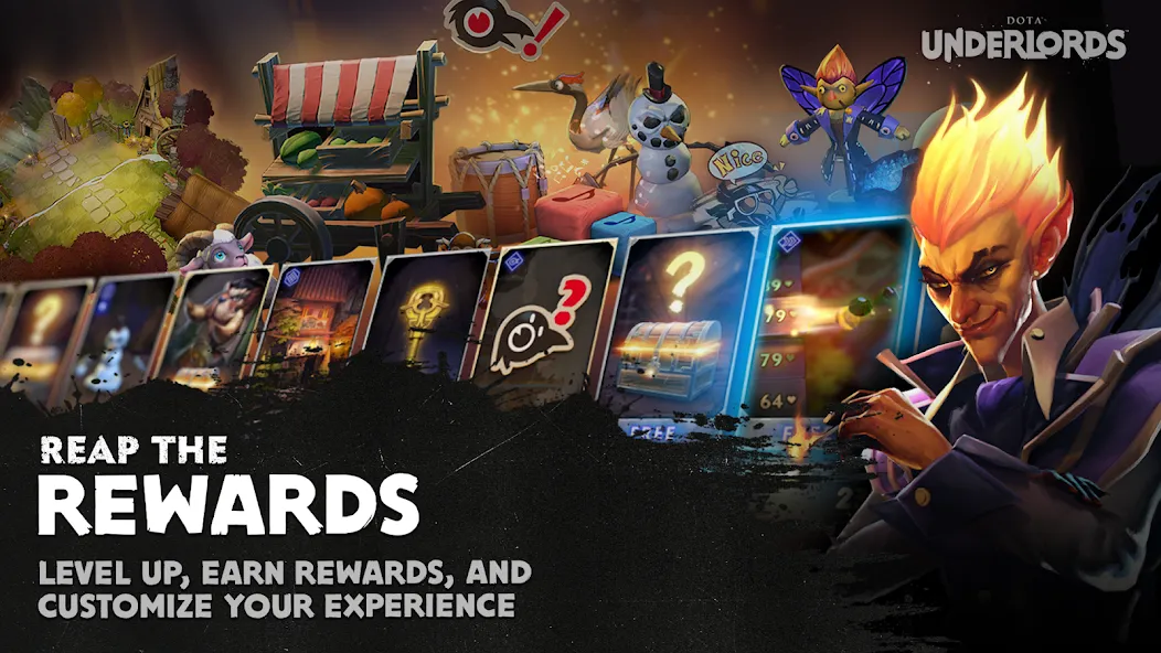 Dota Underlords (Дота Андерлордс)  [МОД Меню] Screenshot 4
