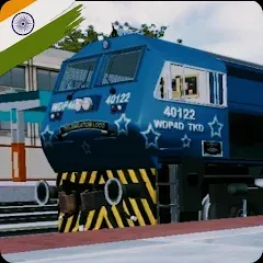 Взлом Indian Railway Simulator (Индийский железнодорожный симулятор)  [МОД Много монет] - полная версия apk на Андроид