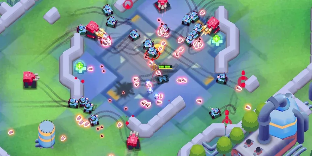 Stickman Tank Battle (Стикмен Танк Баттл)  [МОД Меню] Screenshot 3