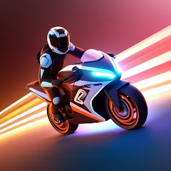 Скачать взломанную Gravity Rider Zero (Гравити Райдер Зеро)  [МОД Unlocked] - стабильная версия apk на Андроид