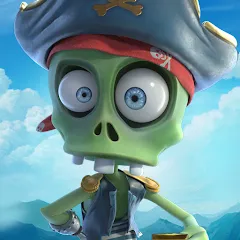 Взломанная Zombie Castaways  [МОД Бесконечные монеты] - полная версия apk на Андроид
