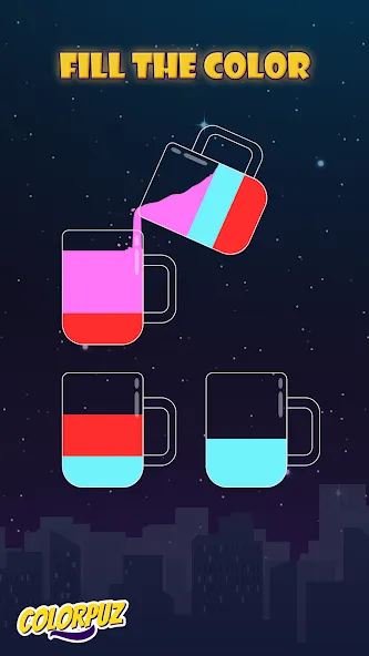 Colorpuz - Water Sort Puzzle (Колорпаз)  [МОД Unlimited Money] Screenshot 5