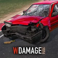 Скачать взломанную WDAMAGE: Car Crash (ВДАМАГЕ)  [МОД Mega Pack] - полная версия apk на Андроид