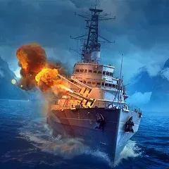 Взломанная World of Warships Legends PvP (Ворлд оф Варшипс Легендс)  [МОД Все открыто] - полная версия apk на Андроид