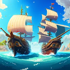 Взломанная Pirate Raid - Caribbean Battle (Пиратское налетении)  [МОД Бесконечные деньги] - полная версия apk на Андроид