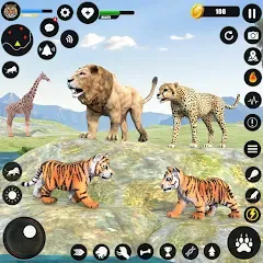 Взлом Tiger Simulator Animal Games (Тигровый симулятор  игры с животными)  [МОД Unlocked] - стабильная версия apk на Андроид