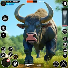Взломанная Wild Animal Deer Hunting Games (Охота на диких зверей с оружием  игры)  [МОД Menu] - стабильная версия apk на Андроид