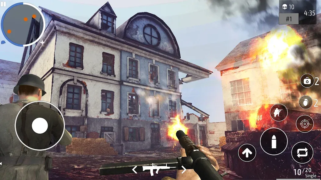 World War 2 Shooter offline (Мировая война 2 Стрелок)  [МОД Menu] Screenshot 1