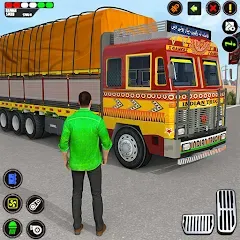 Скачать взлом Indian Truck Drive Truck Games (Индийский грузовой симулятор)  [МОД Много денег] - стабильная версия apk на Андроид