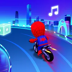 Взлом Beat Racing:Car&Music game (Бит Кар Гонки игра музыки )  [МОД Меню] - стабильная версия apk на Андроид