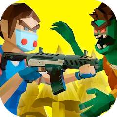 Скачать взломанную Two Guys & Zombies 3D: Online  [МОД Много денег] - последняя версия apk на Андроид