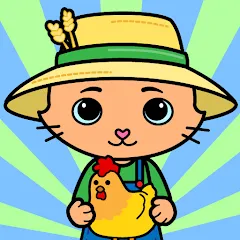 Взломанная Yasa Pets Farm (Яса Петс Фарм)  [МОД Menu] - последняя версия apk на Андроид
