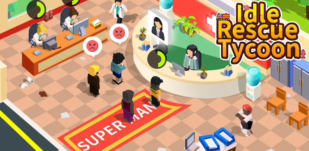 Idle Rescue Tycoon (Айдл Рескью Тайкун)  [МОД Unlimited Money] Screenshot 5