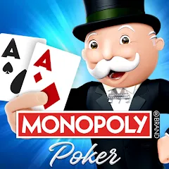 Взлом MONOPOLY Poker - Texas Holdem (МОНОПОЛИЯ Покер)  [МОД Много монет] - стабильная версия apk на Андроид