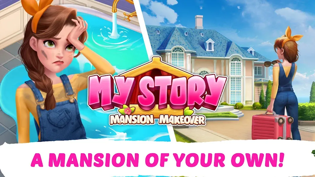 My Story - Mansion Makeover  [МОД Бесконечные деньги] Screenshot 1