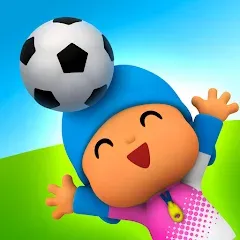 Скачать взломанную Talking Pocoyo Football  [МОД Все открыто] - полная версия apk на Андроид