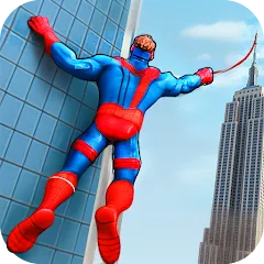 Скачать взломанную Spider Hero:Super City Hero (пайдер Хиро)  [МОД Бесконечные деньги] - стабильная версия apk на Андроид