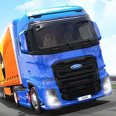 Взломанная Truck Simulator : Europe  [МОД Много денег] - последняя версия apk на Андроид