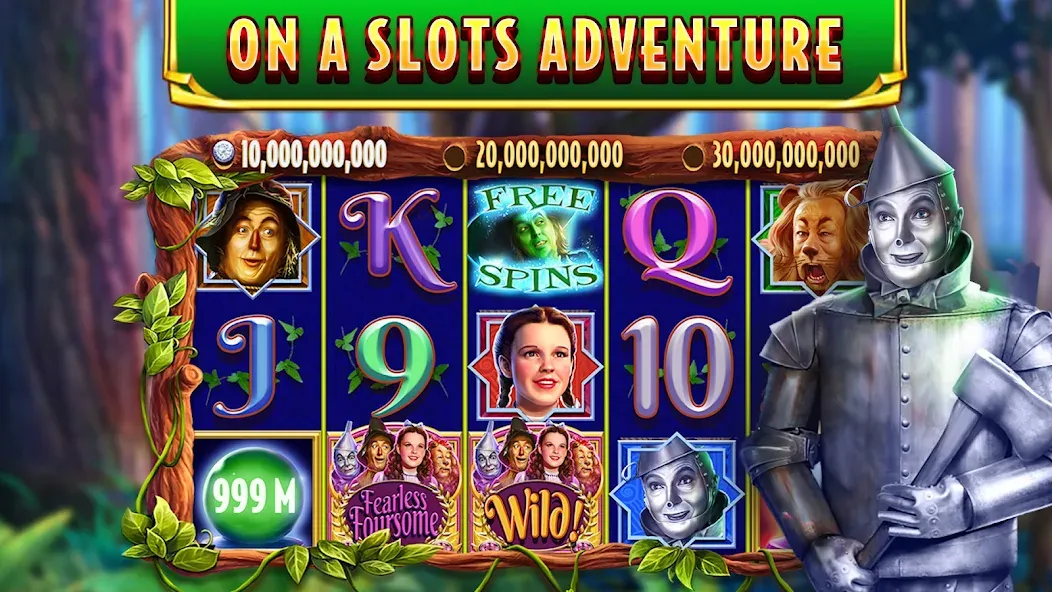 Wizard of Oz Slots Games (Волшебник из страны Оз игровой автомат)  [МОД Бесконечные монеты] Screenshot 3