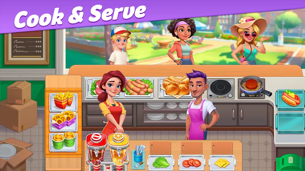 Restaurant Rescue - Food Games (Ресторанный спасатель)  [МОД Меню] Screenshot 1