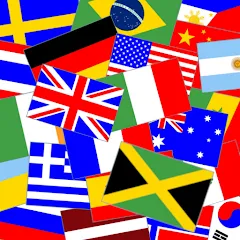 Взломанная The Flags of the World Quiz  [МОД Много денег] - полная версия apk на Андроид