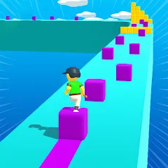 Скачать взломанную Block Surfer (Блок Серфер)  [МОД Бесконечные деньги] - стабильная версия apk на Андроид